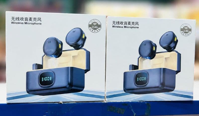 Wireless mic — available at Niks Digital Connections